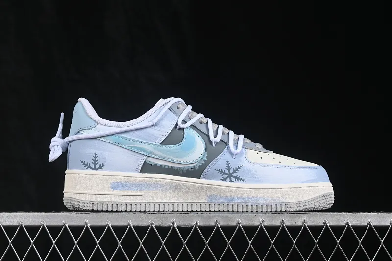 All categories Nk Air Force 1 Air Force series Nk Air Force 1 Low Air Force low-top Nike Air Force 1'07 Low "Icefield Snowfall" Hand-painted graffiti Icefield falling snow Air Force 1 low-top casual sneakers DO7417-199